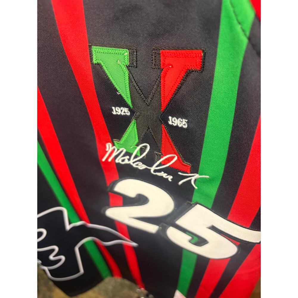 New - Sz S Malcom X Jersey w/ Matching 7 1/4 Hat - Picture 5 of 7